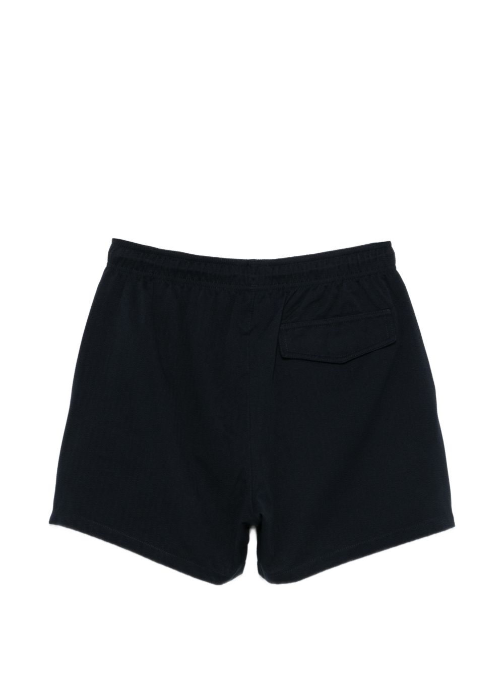 Emporio Armani zwemshort navy, achteraanzicht met achterzak