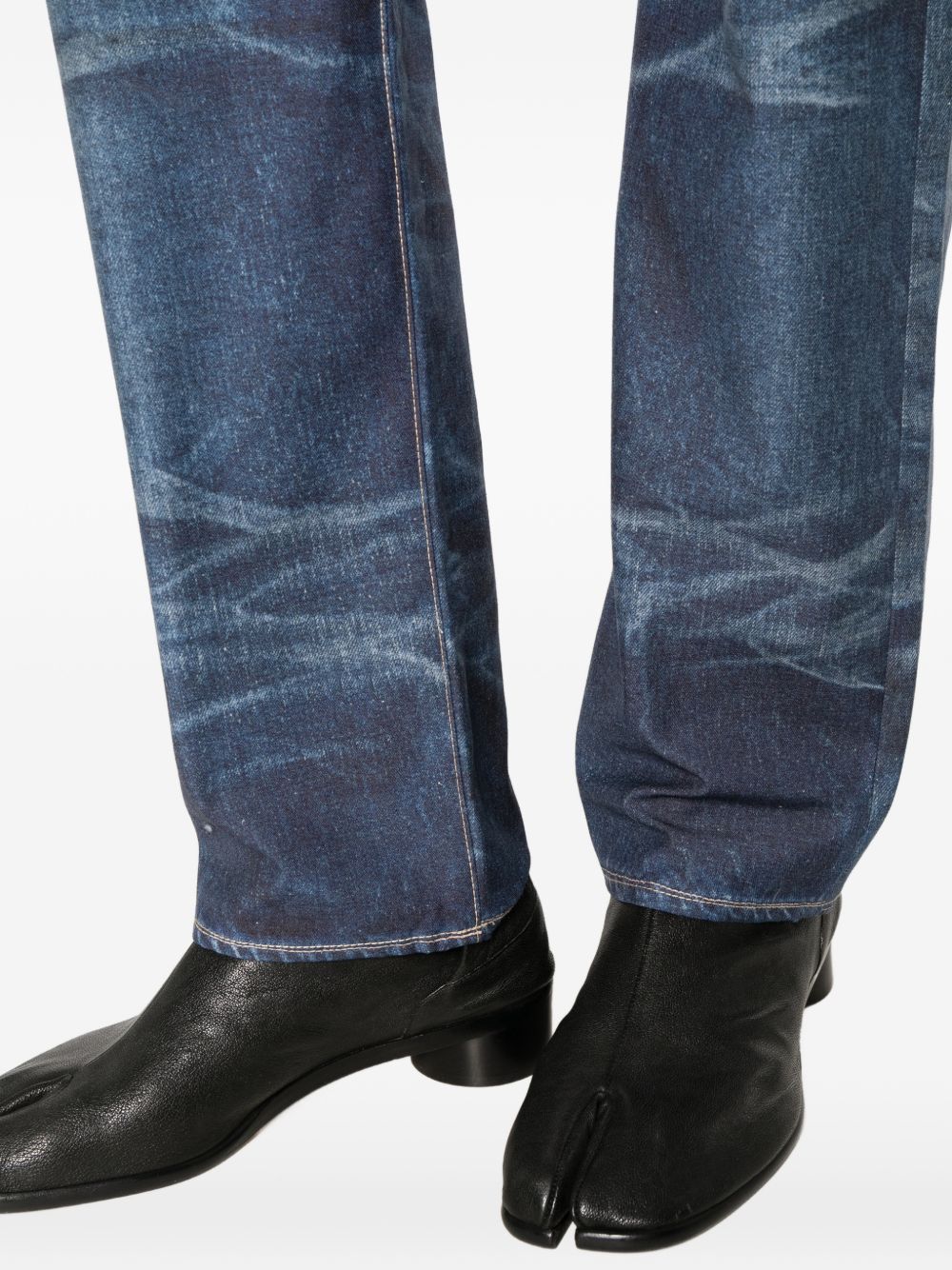 Junya Watanabe MAN x New Manual Trompe-l'Oeil Jeans Indigo-thumbmail-5