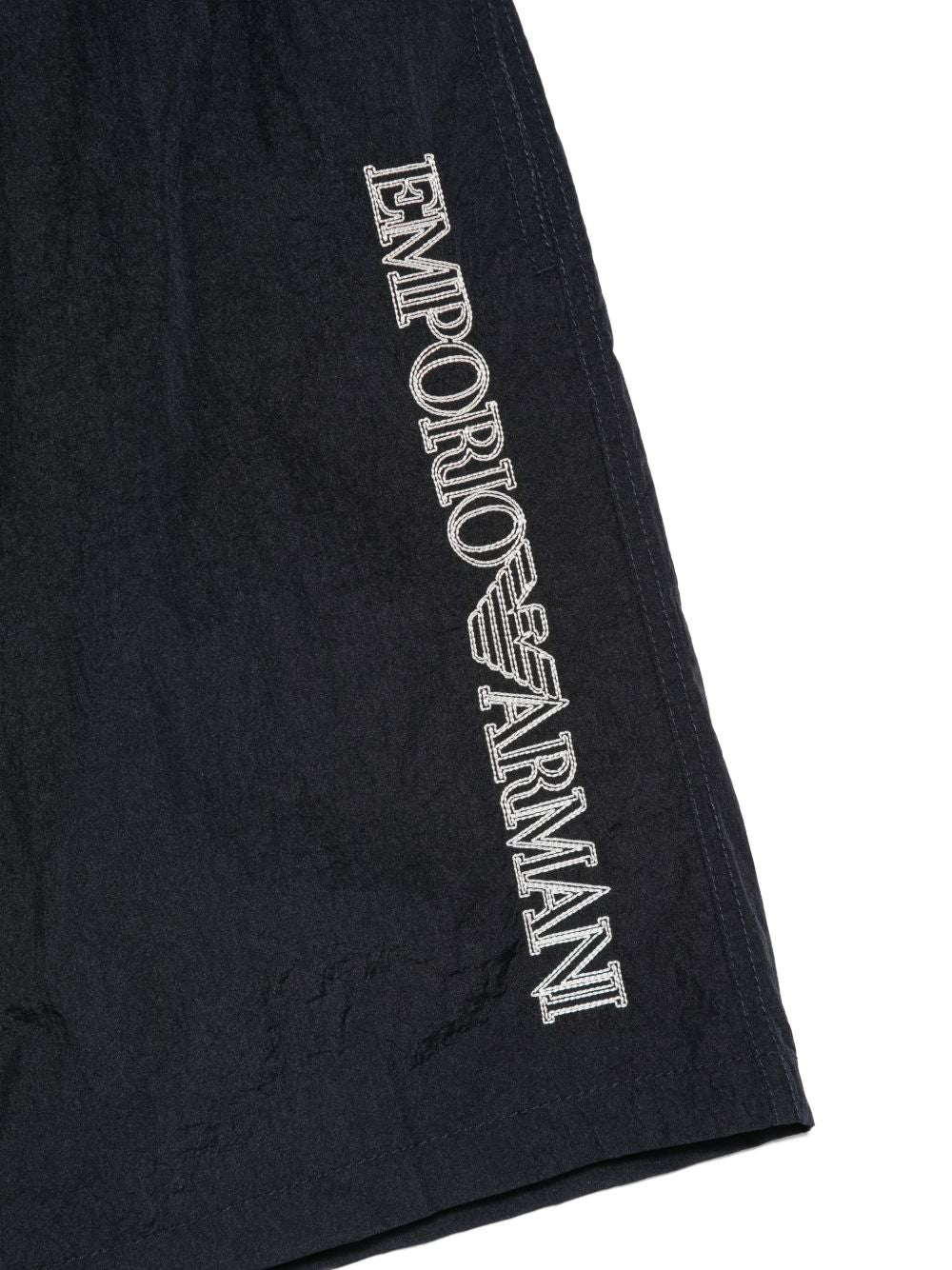 Emporio Armani Logo Zwemshort Marineblauw Beachwear & underwear Emporio Armani