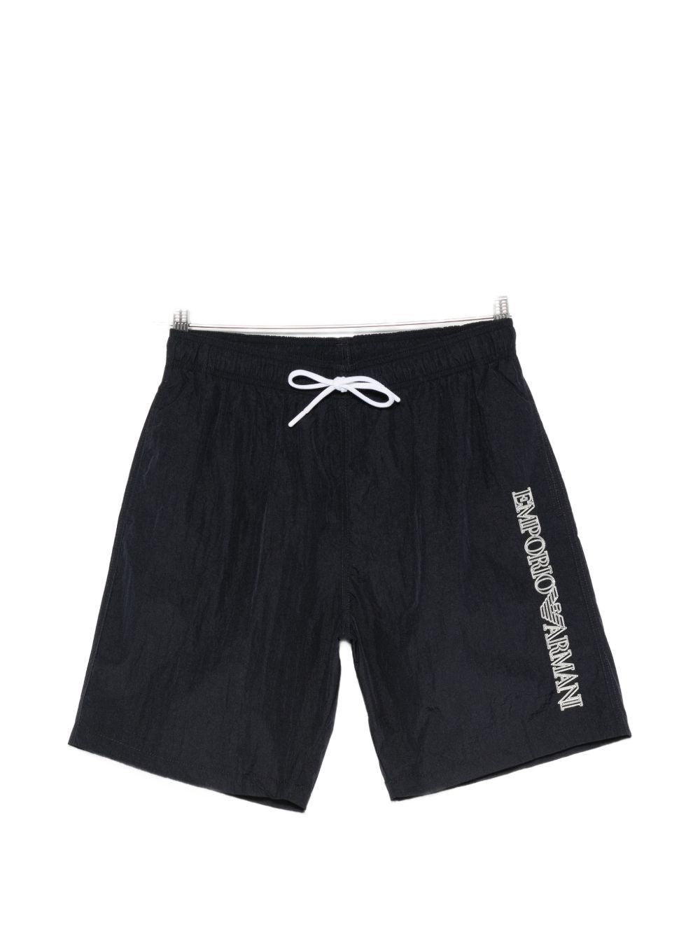 Emporio Armani Logo Zwemshort Marineblauw Beachwear & underwear Emporio Armani