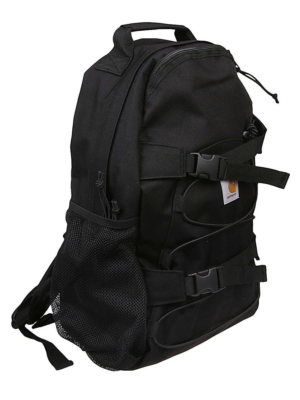 Carhartt WIP Kickflip rugzak zwart detail logo