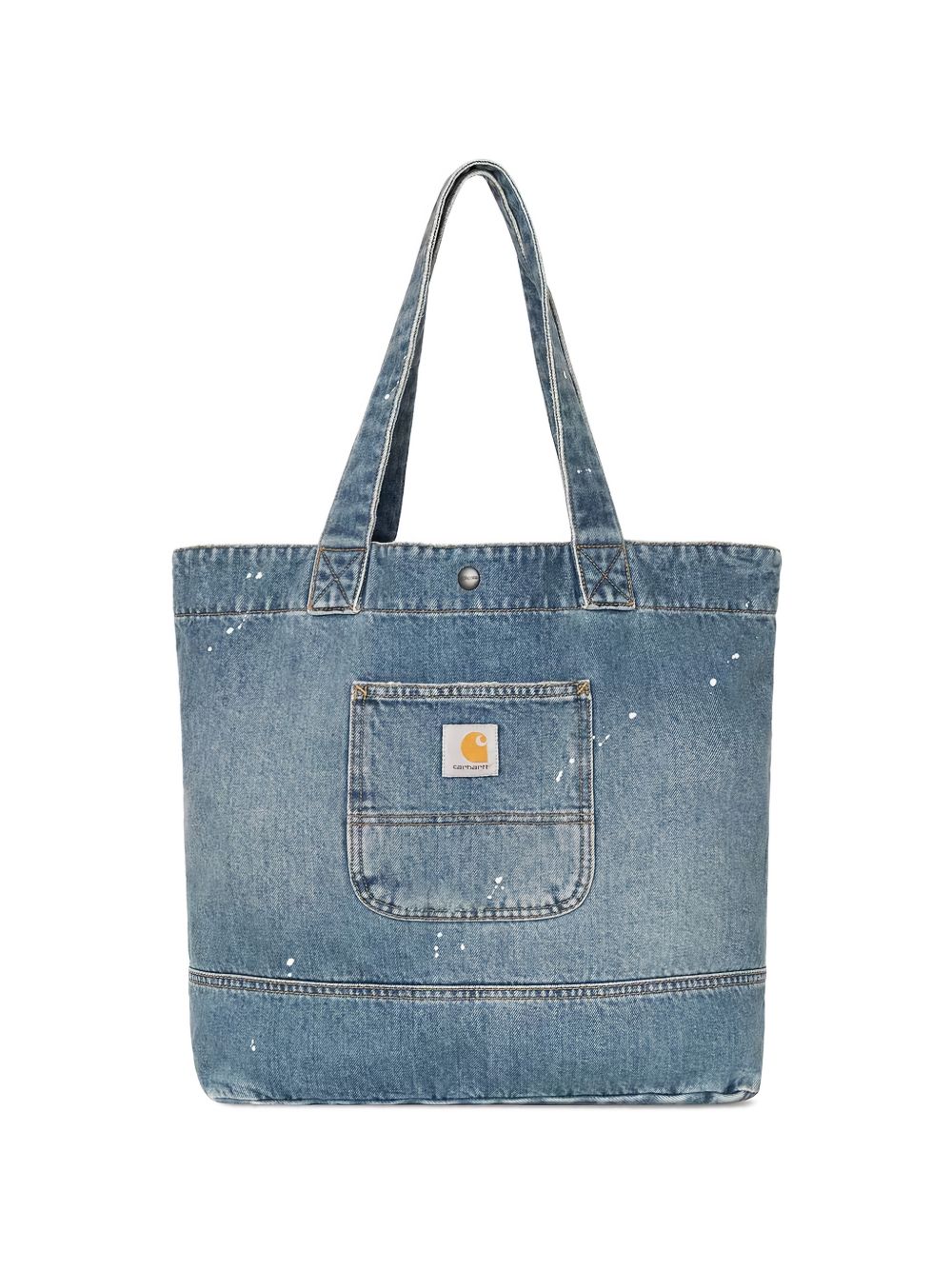 Carhartt WIP Denim Tote Lichtblauw Shopper Carhartt Wip Pre