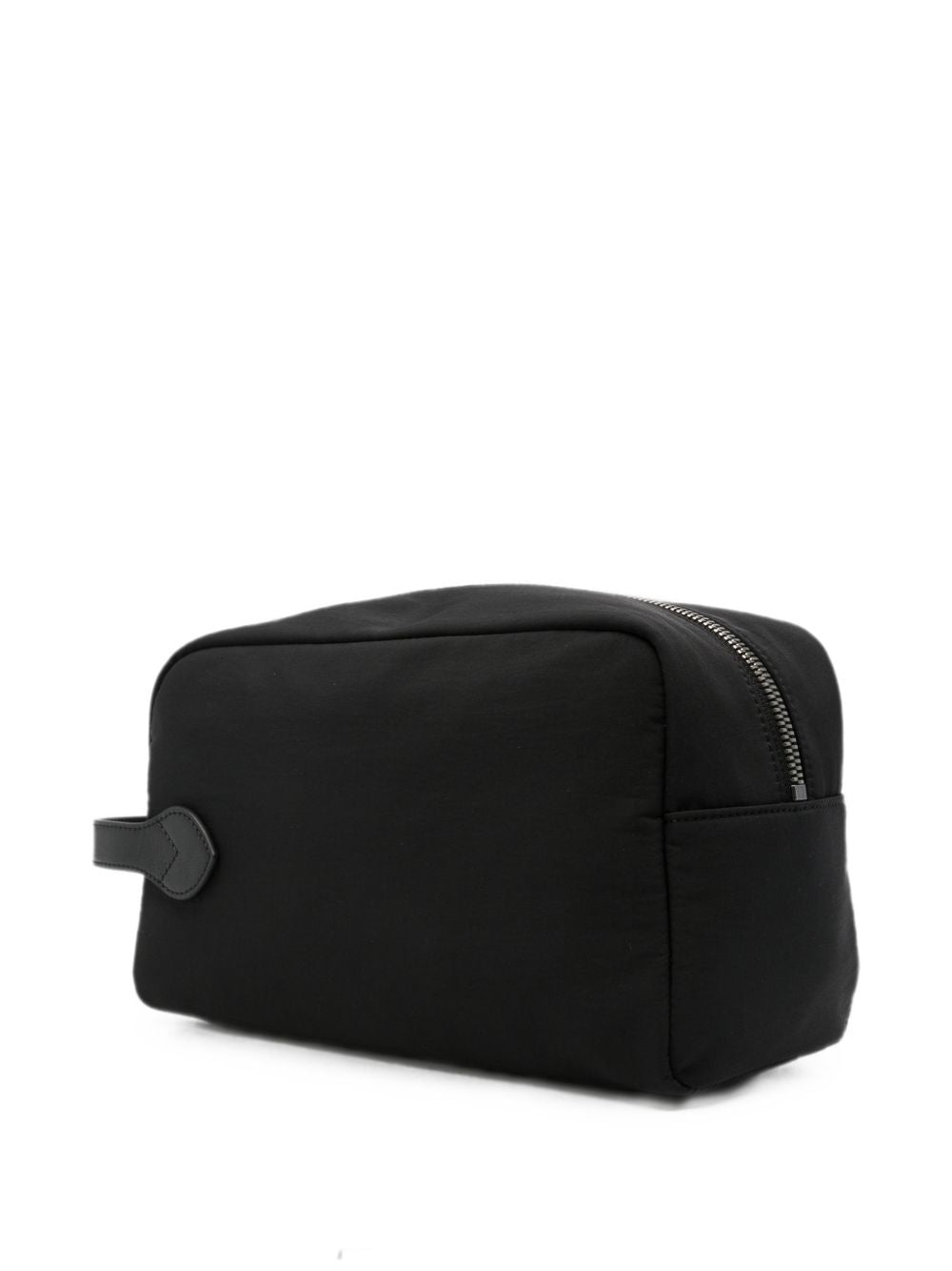 Zwarte Emporio Armani beautycase met ritssluiting over de bovenkant