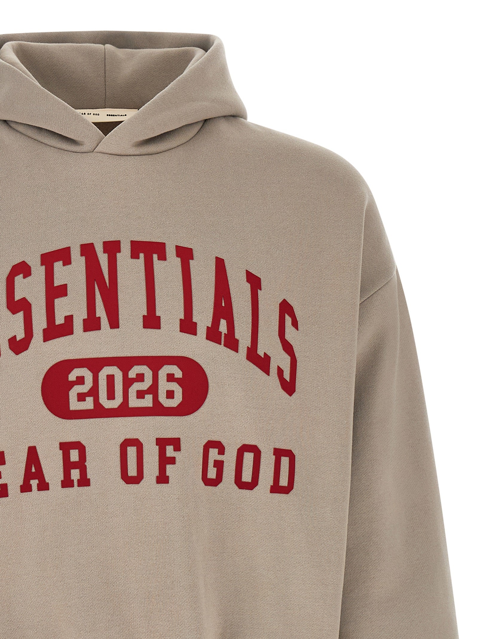 Fear of God Essentials Classic Hoodie Tan-thumbmail-3
