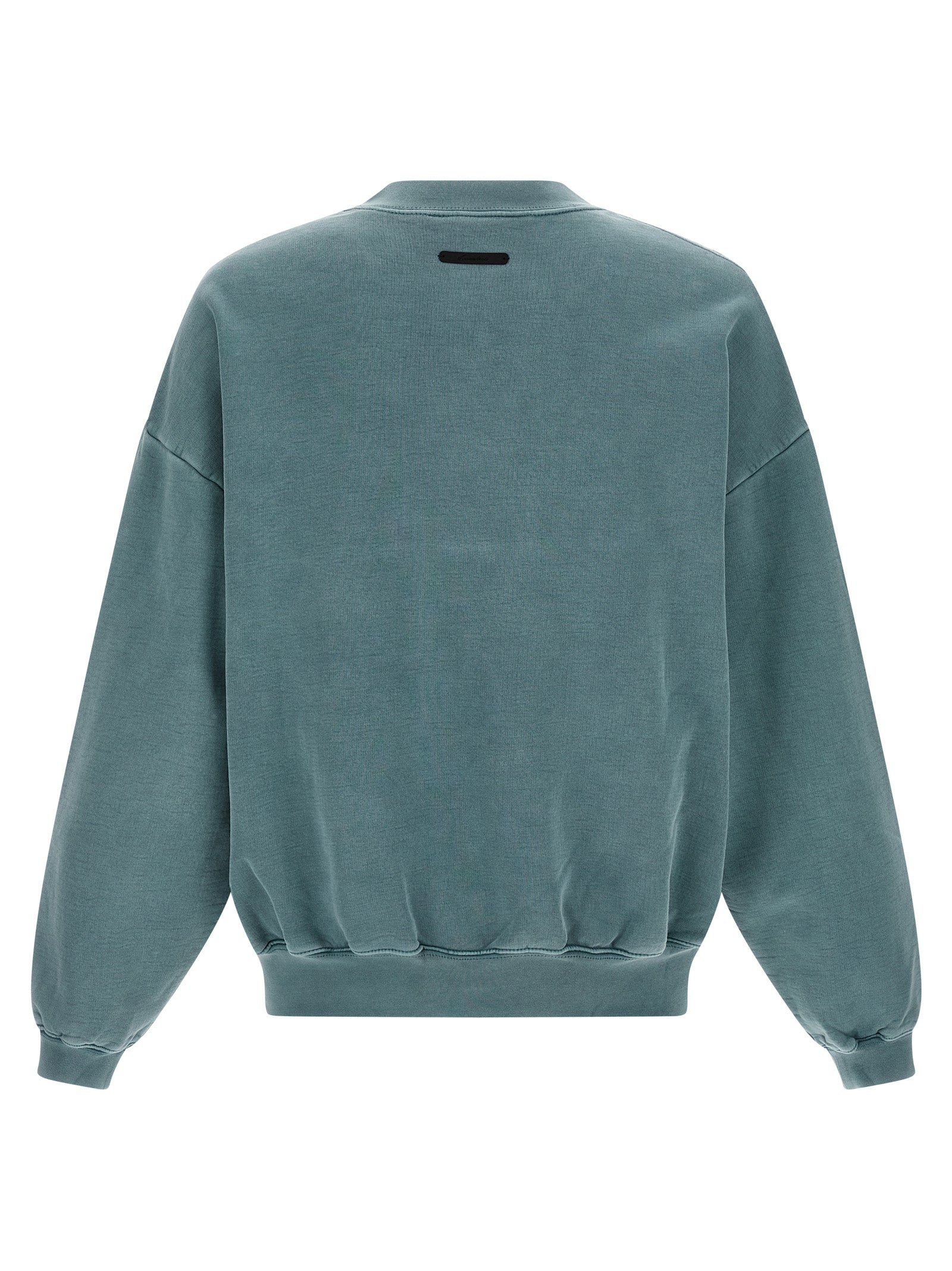 Achterkant van het Campus 90s sweatshirt met klein merklabel onder de halsnaad