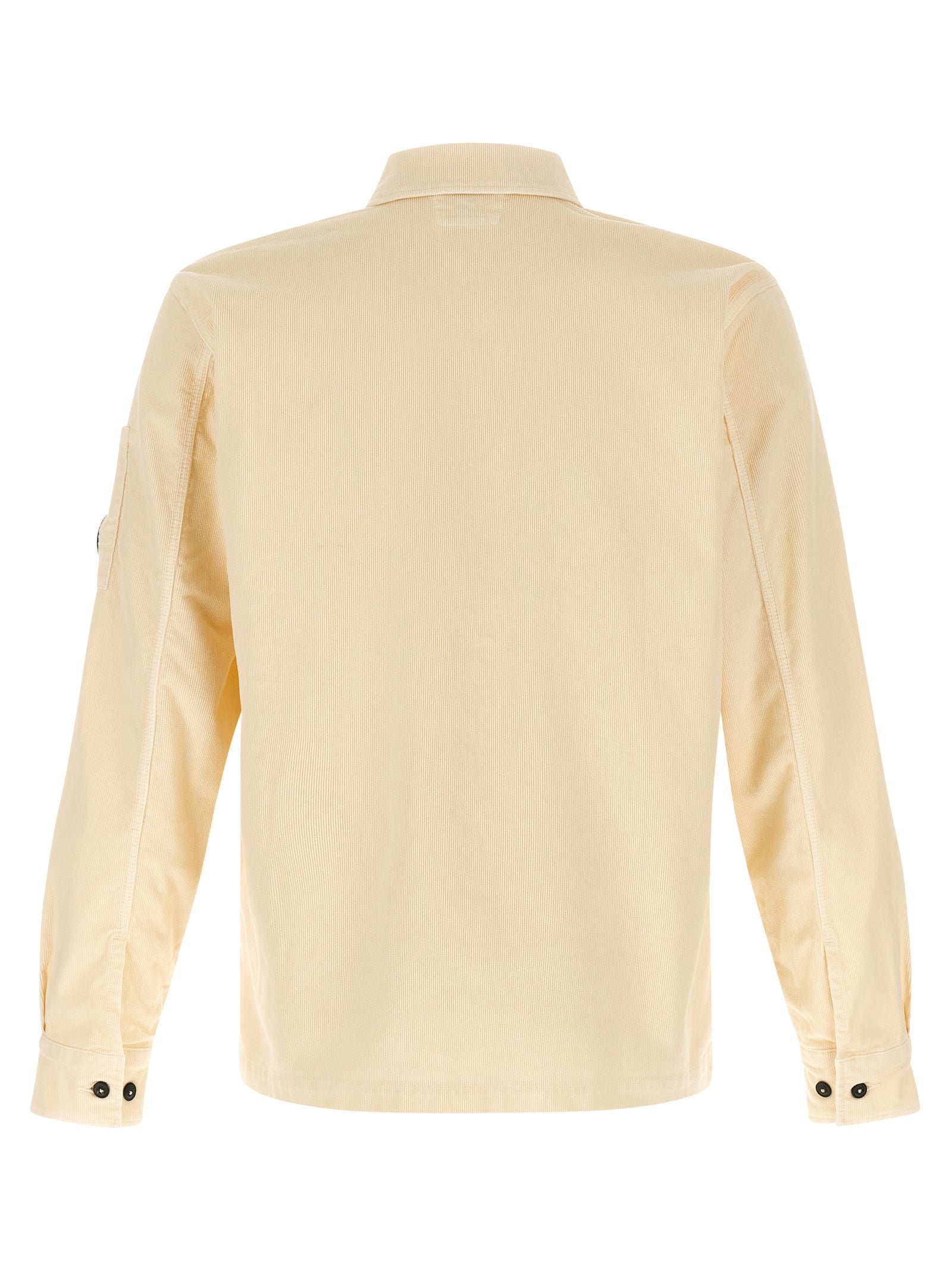 C.P. Company Corduroy Lens Overshirt Beige-thumbmail-2