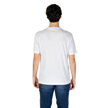 EA7 Visibility Cotton-Jersey Crew-Neck T-Shirt