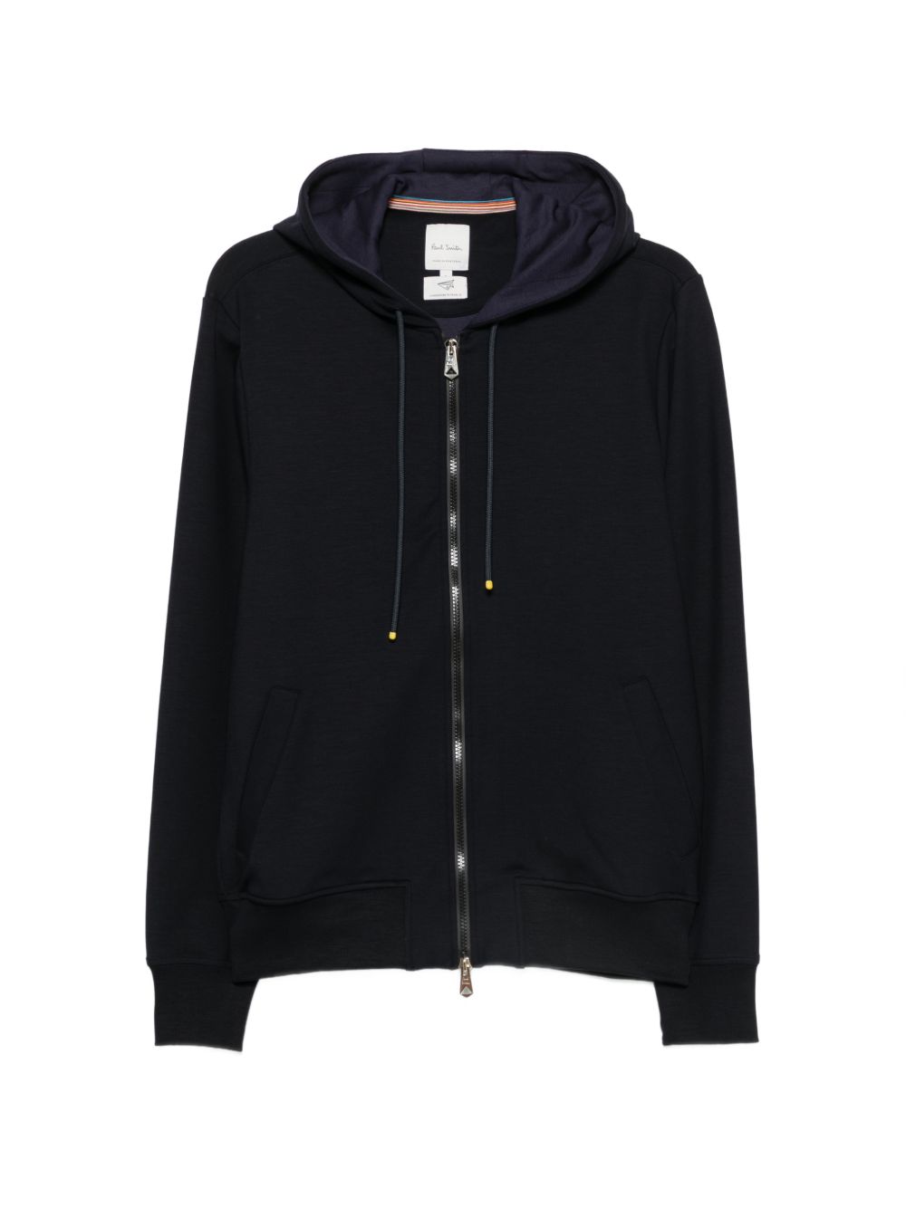 Paul Smith hoodie marineblauw, vooraanzicht met rits