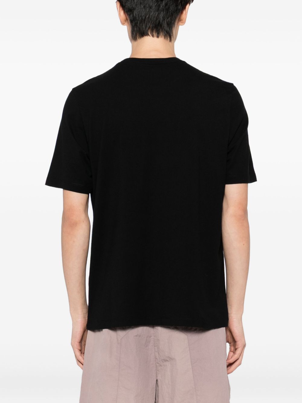Maison Kitsuné Fox Head T-shirt Zwart Topwear Maison Kitsuné