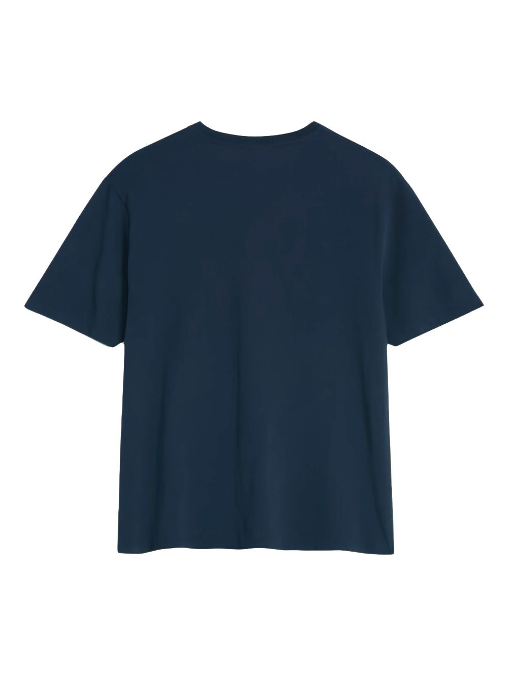 Maison Kitsuné Fox Head T-shirt Marineblauw Topwear Maison Kitsuné