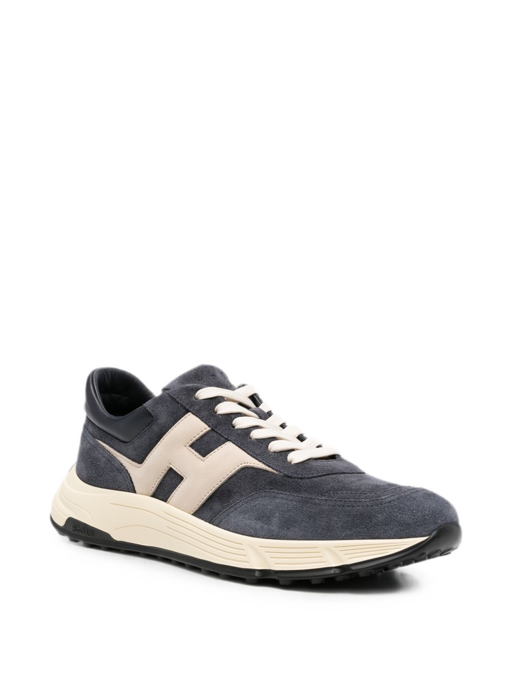 Hogan Hyperlight sneakers donkerblauw leer, bovenaanzicht
