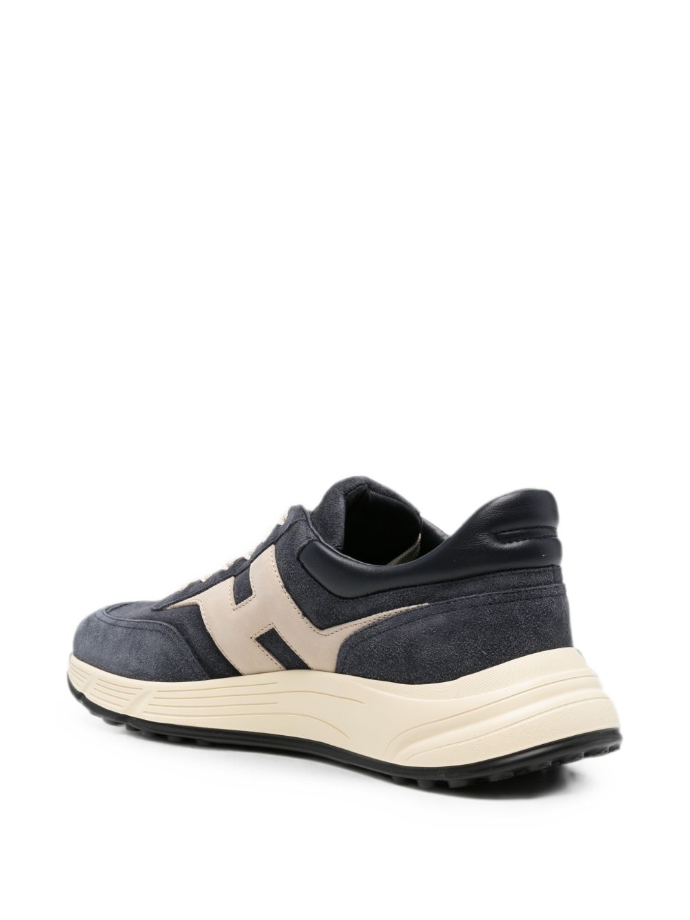 Hogan Hyperlight sneakers donkerblauw leer, detail zool