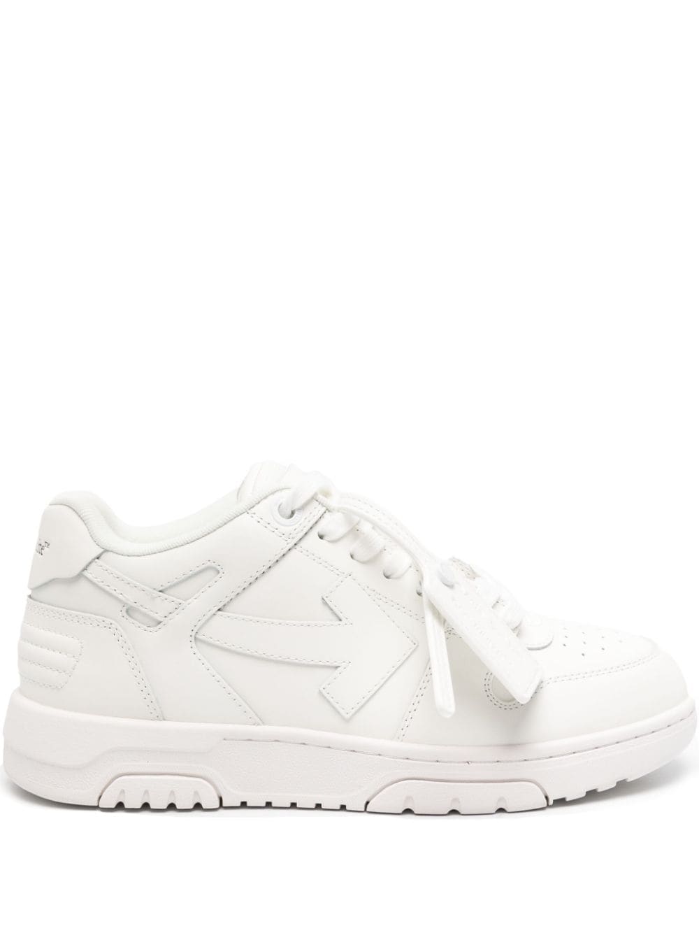 Off-White Out Of Office Leren Sneakers Wit Sneakers Off White