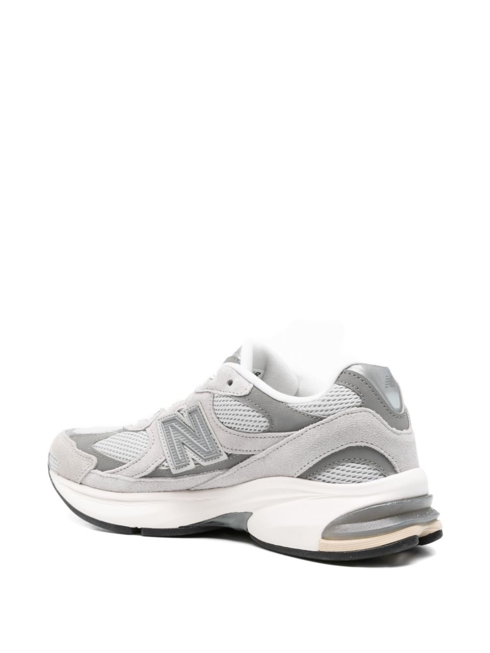 New Balance U2010 sneaker in Rain Cloud/Harbor Grey, zoolaanzicht