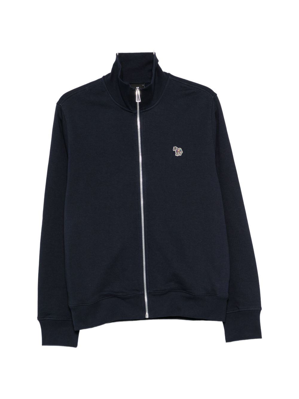 PS Paul Smith Zebra Sweatshirt met Rits Marineblauw Topwear PS By Paul Smith