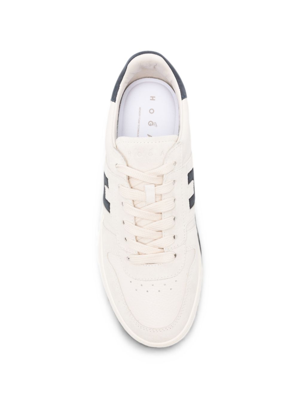 Hogan H668 sneaker wit - zijaanzicht