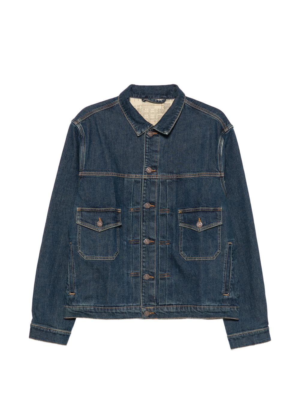 PS Paul Smith Denim Jack Marineblauw Jackets PS By Paul Smith