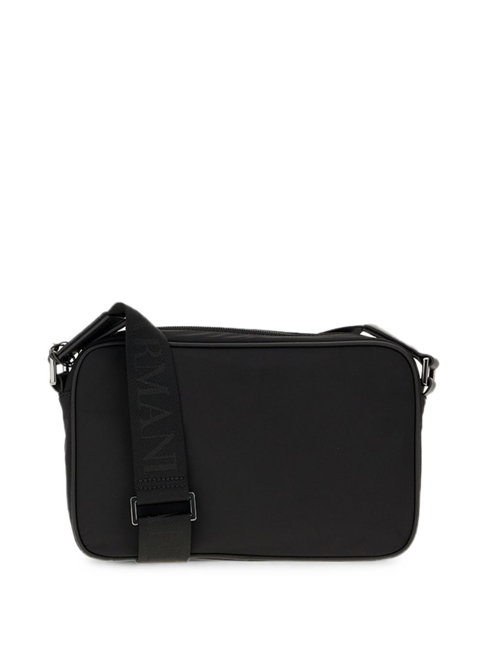 Emporio Armani crossbody tas zwart, zijaanzicht