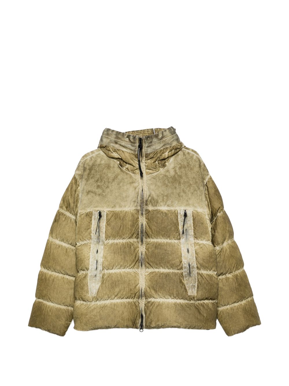 C.P. Company Gewatteerd Jack Kaki Jackets C.P. Company