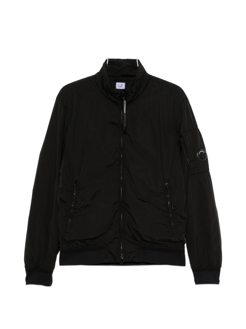 C.P. Company Nylon Bomberjack met Lensdetail Zwart