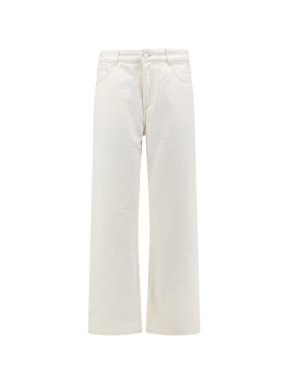AMI Paris Large Fit Jeans Ecru Jeans Ami Paris