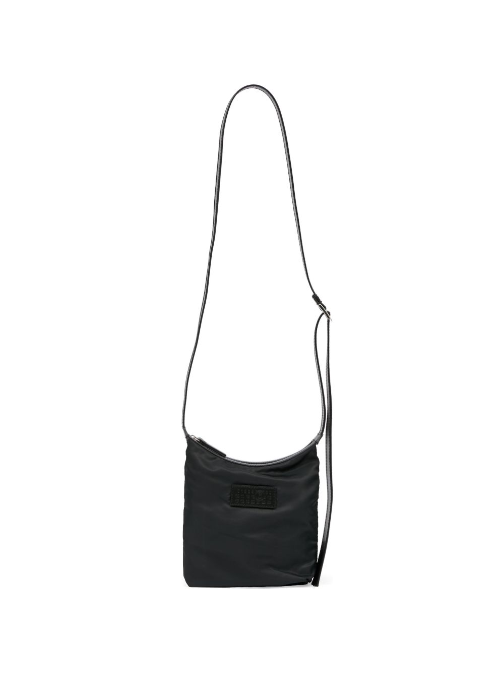 MM6 Maison Margiela Numeric Vertical crossbody tas zwart, vooraanzicht