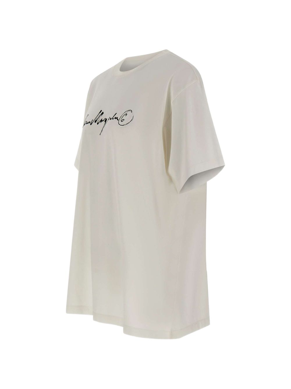 MM6 Maison Margiela T-shirt wit, zijaanzicht