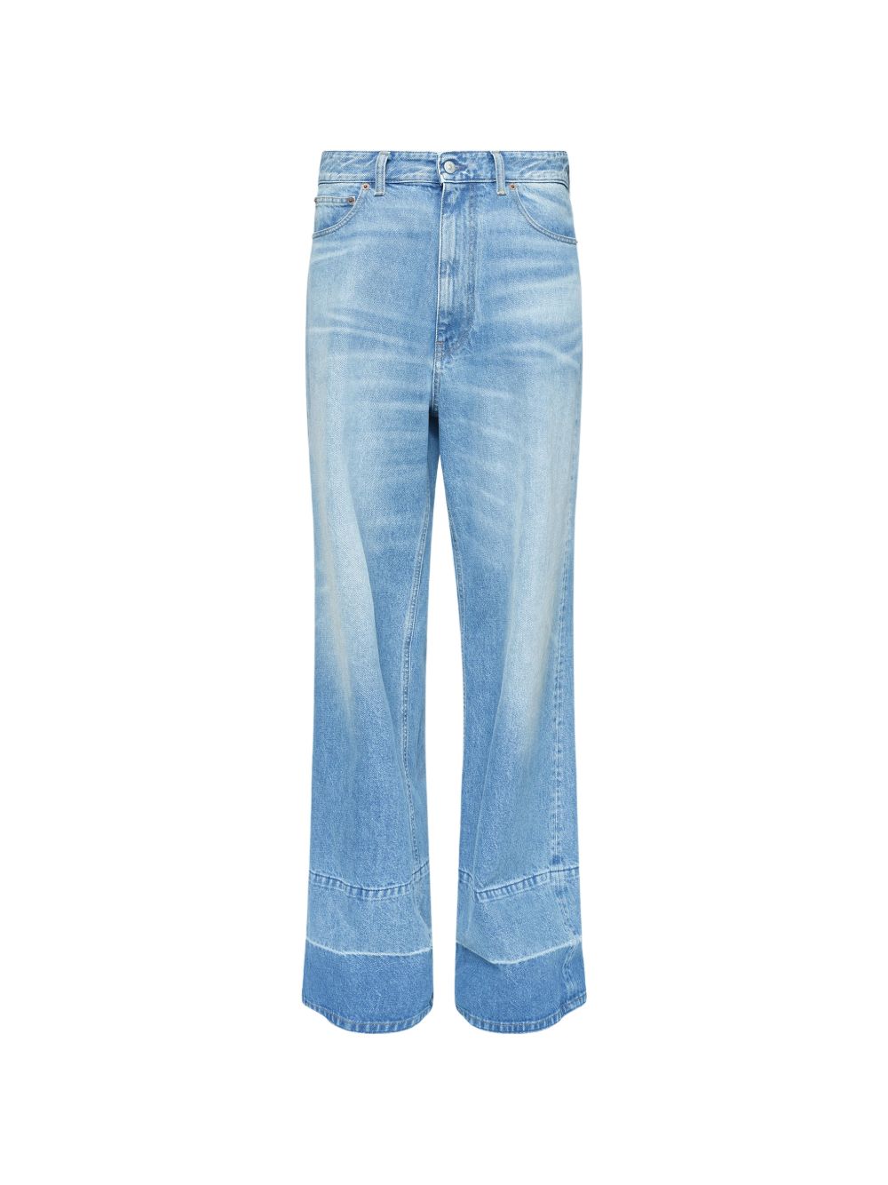 MM6 Maison Margiela Wide-Leg Jeans Lichtblauw-thumbmail-1
