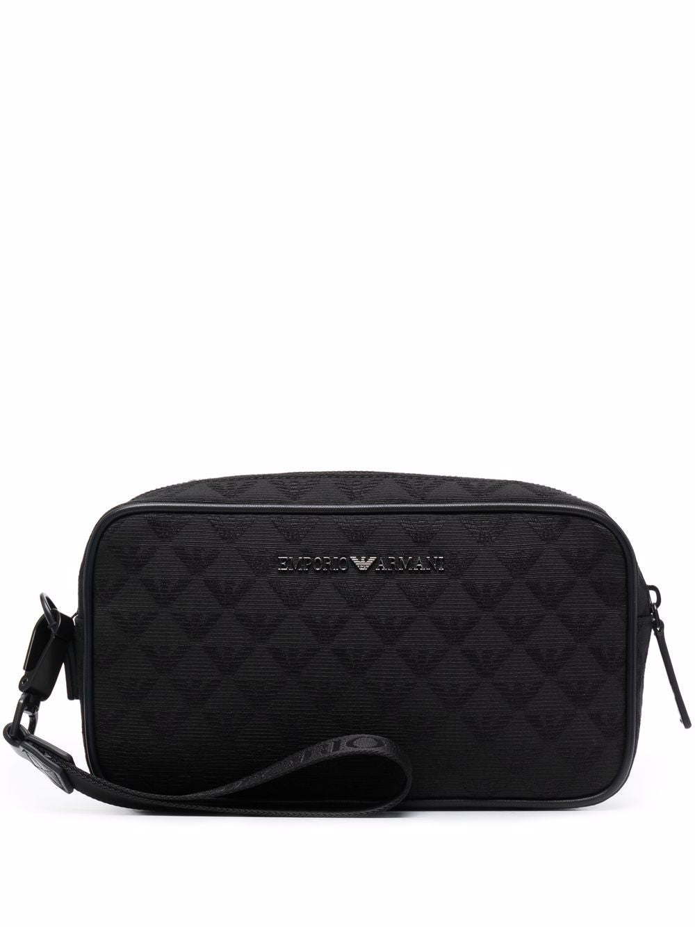 Emporio Armani Logo Toilettas Zwart Beauty Cases Emporio Armani