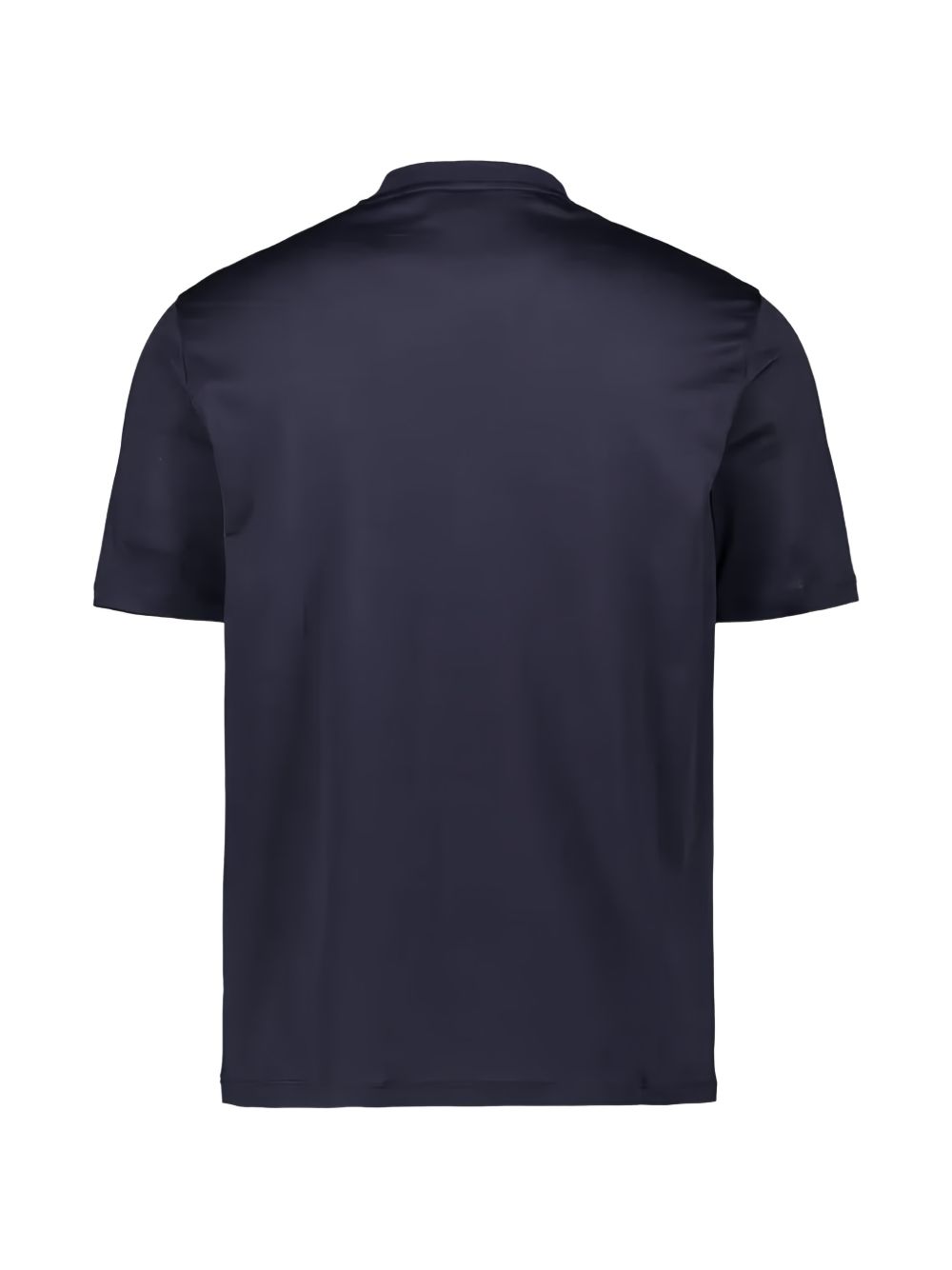 Emporio Armani Eagle Logo T-shirt donkerblauw - detail geborduurd adelaarslogo