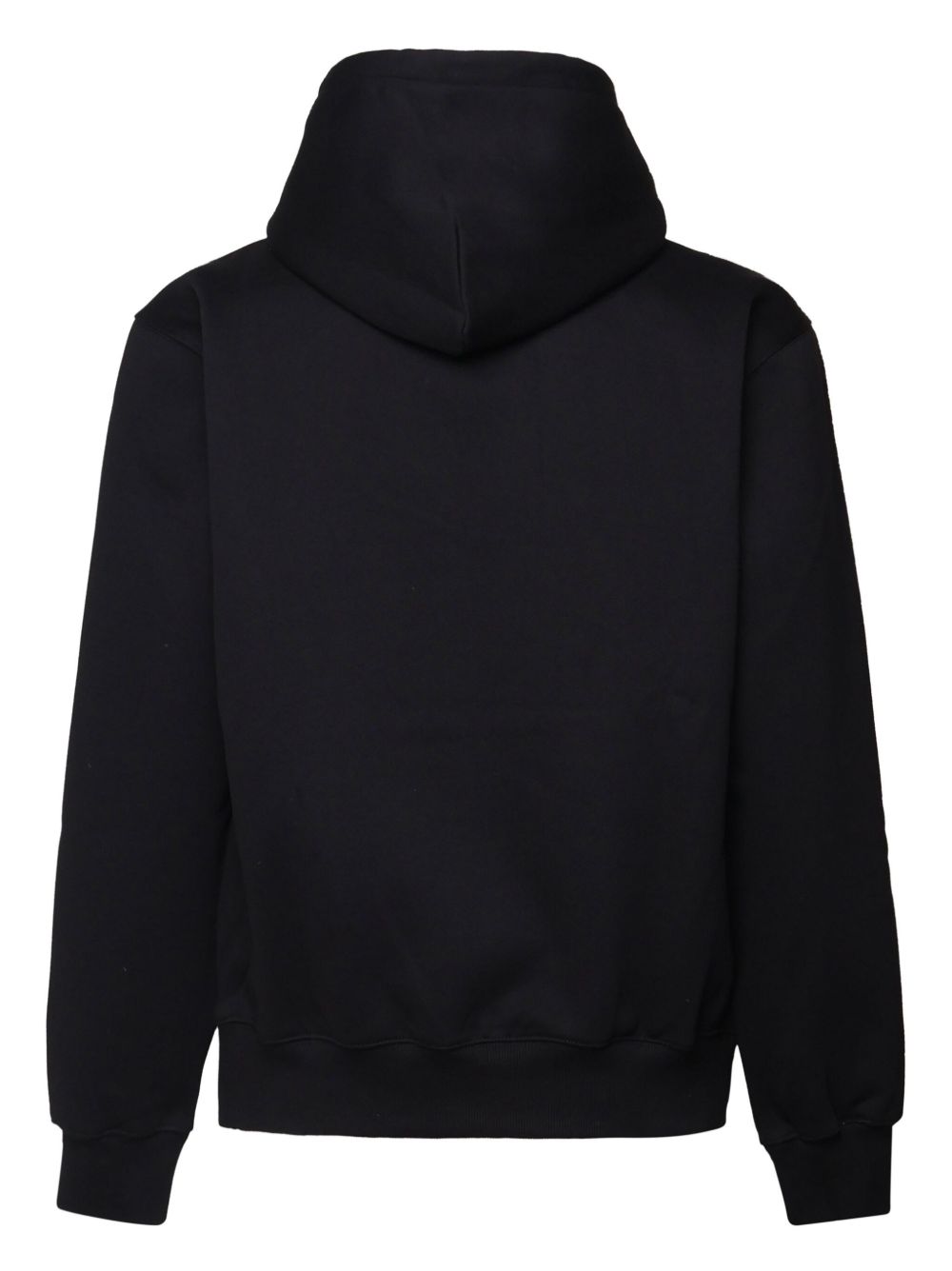 Achteraanzicht van de Carhartt WIP hoodie in zwart