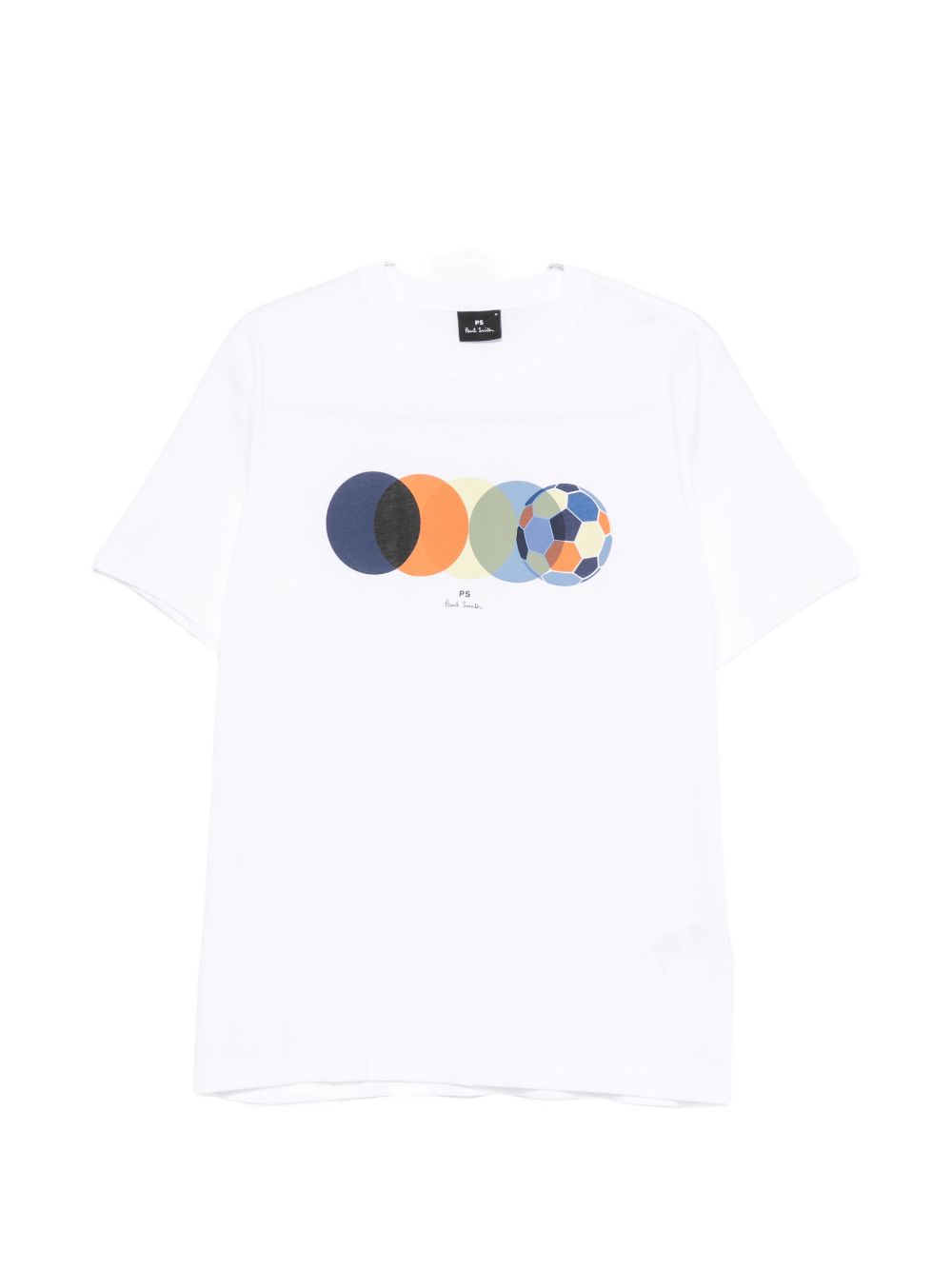 PS By Paul Smith Football T-shirt Wit Topwear PS By Paul Smith