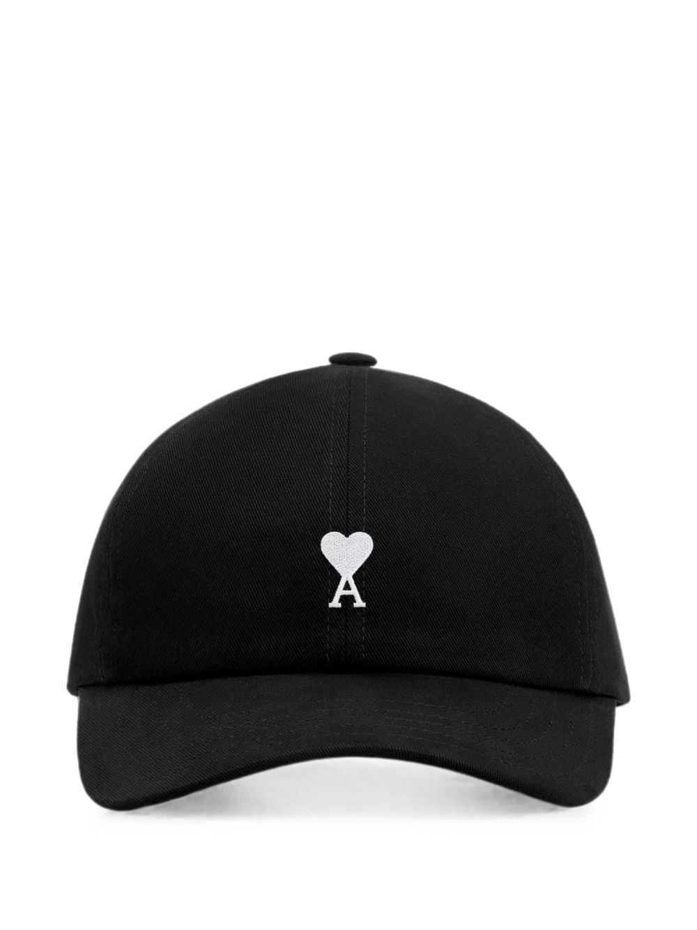 Ami Paris Ami De Coeur Baseballcap Zwart Pet Ami Paris