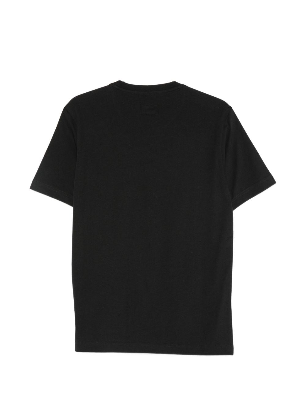 Achteraanzicht van het Emporio Armani T-shirt in zwart
