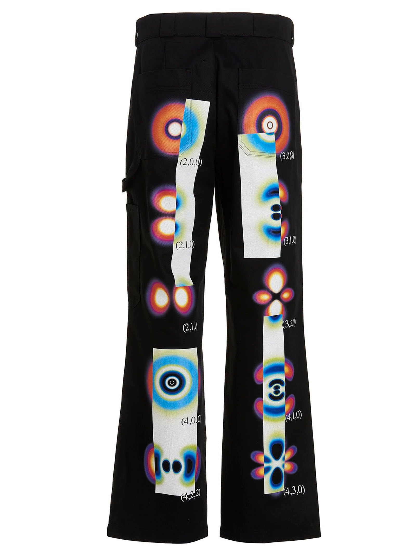 Msftsrep Hydrogen Wave Pants achteraanzicht print