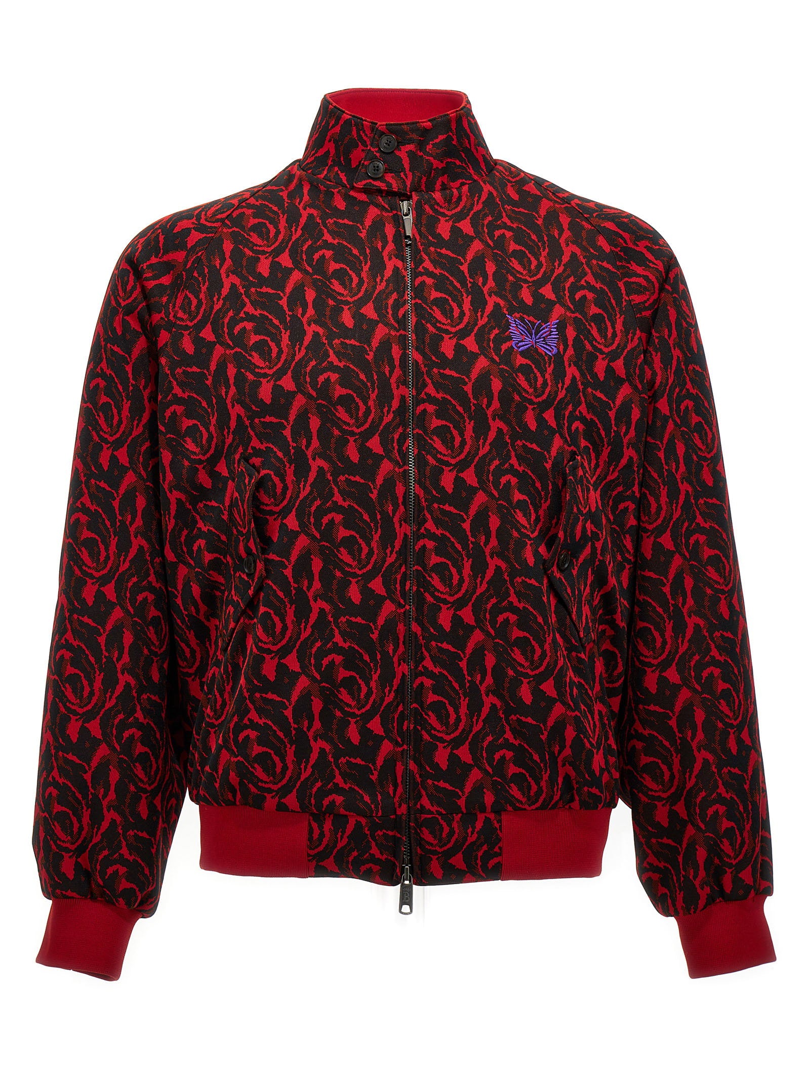 Baracuta x Needles Jacquard Bomber Jacket-thumbmail-1