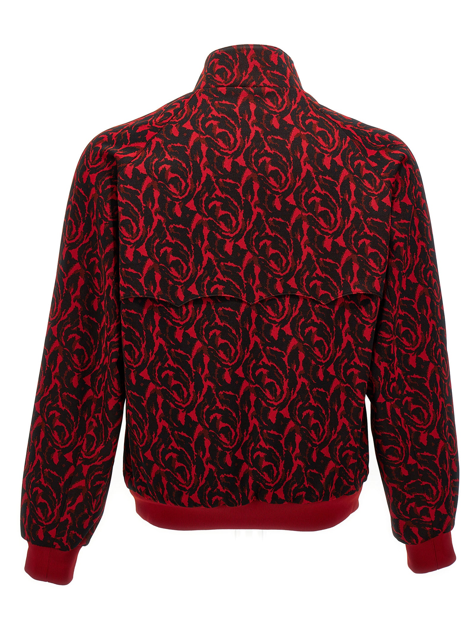 Baracuta Jacquard Needles Bomber Jacket-2