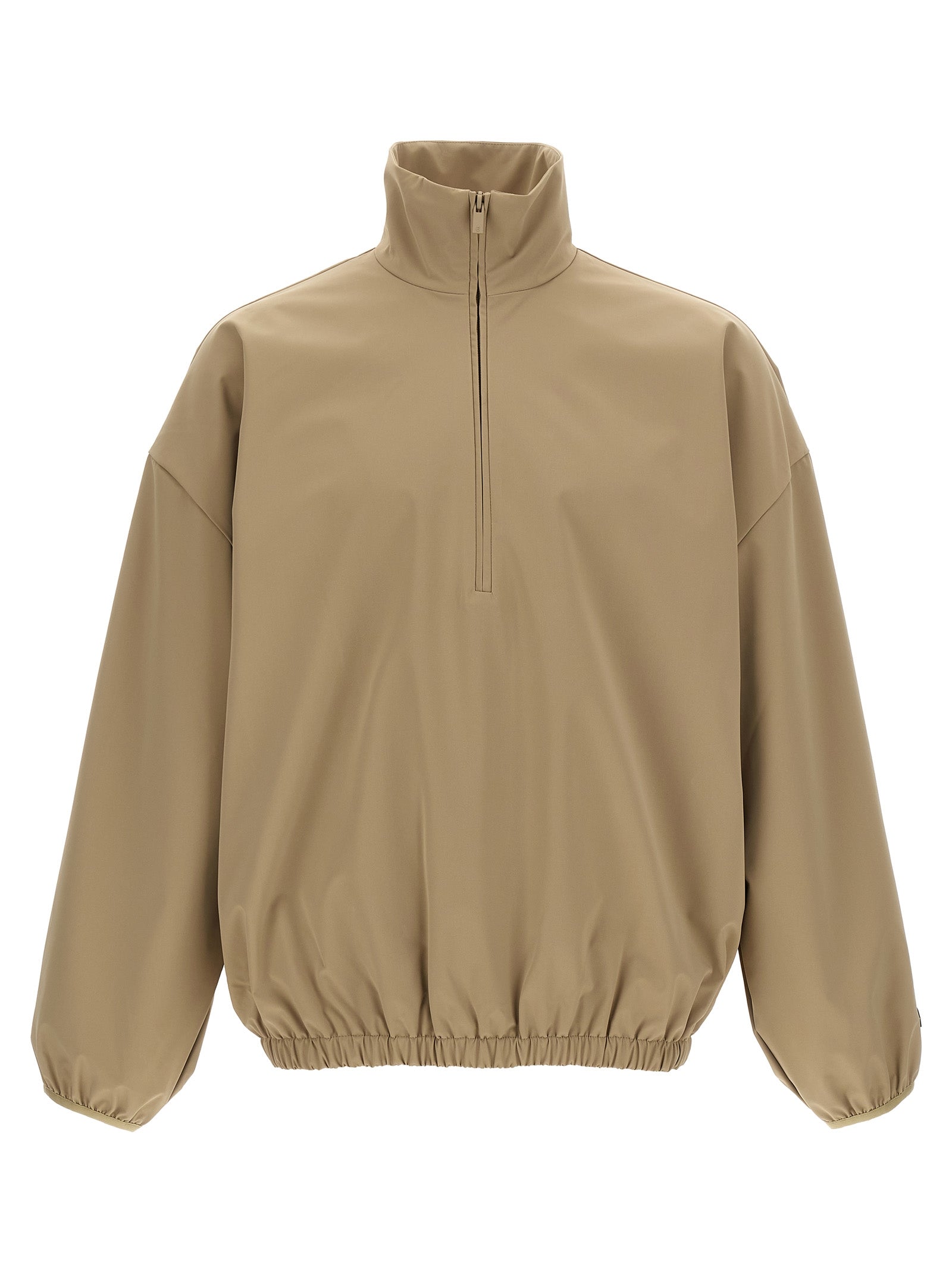 Fear of God Essentials Sporty Half-Zip Sweatshirt Beige