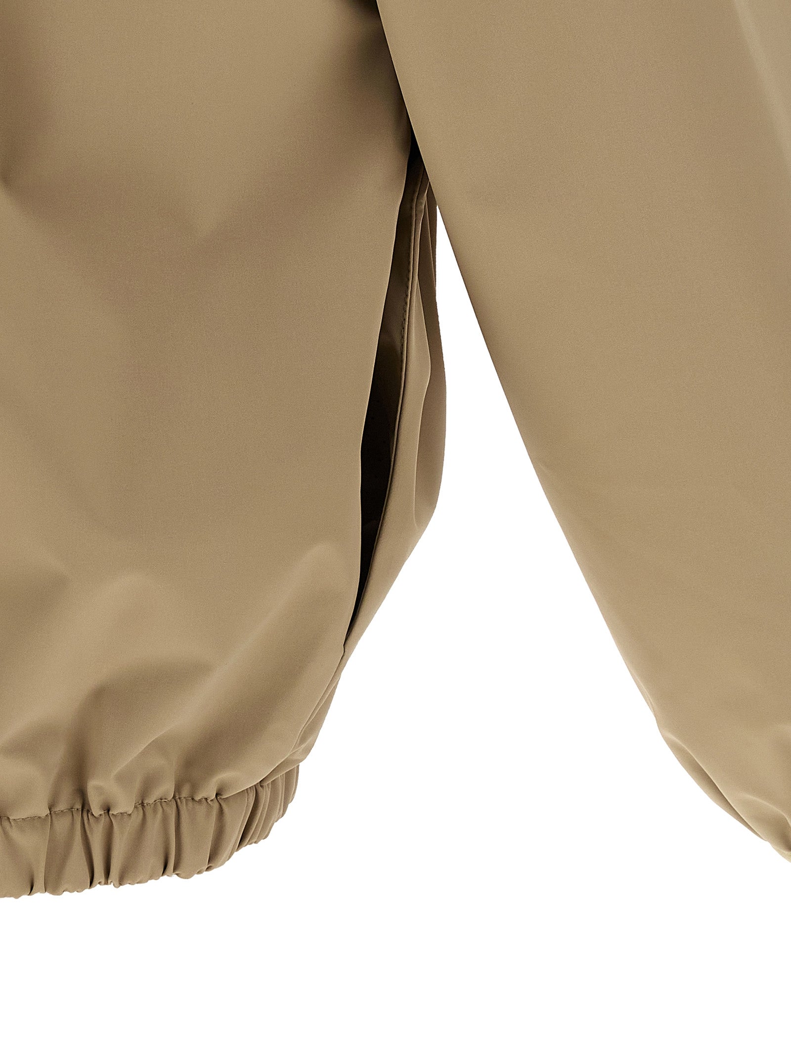Fear of God Essentials Sporty Nylon Half Zip Timber Topwear Fear Of God Essential