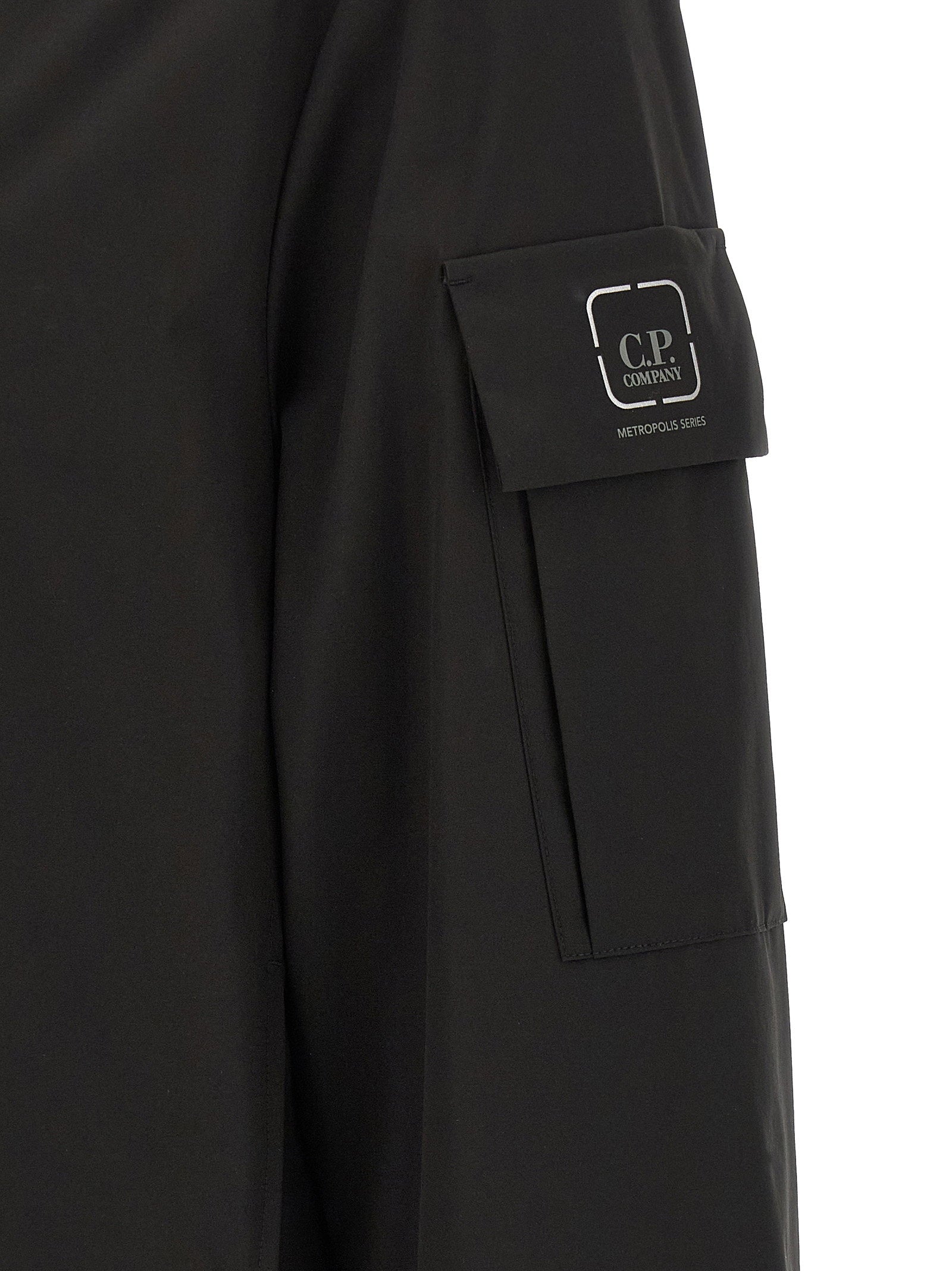 C.P. Company Metropolis mouwzak met logopatch detail