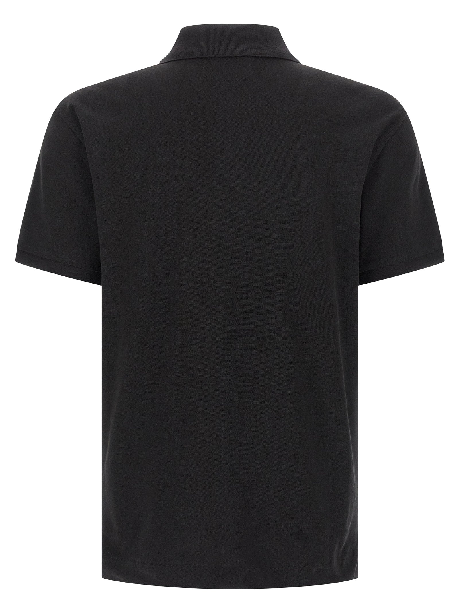 C.P. Company Metropolis Series Stretch Cotton Polo Shirt Black