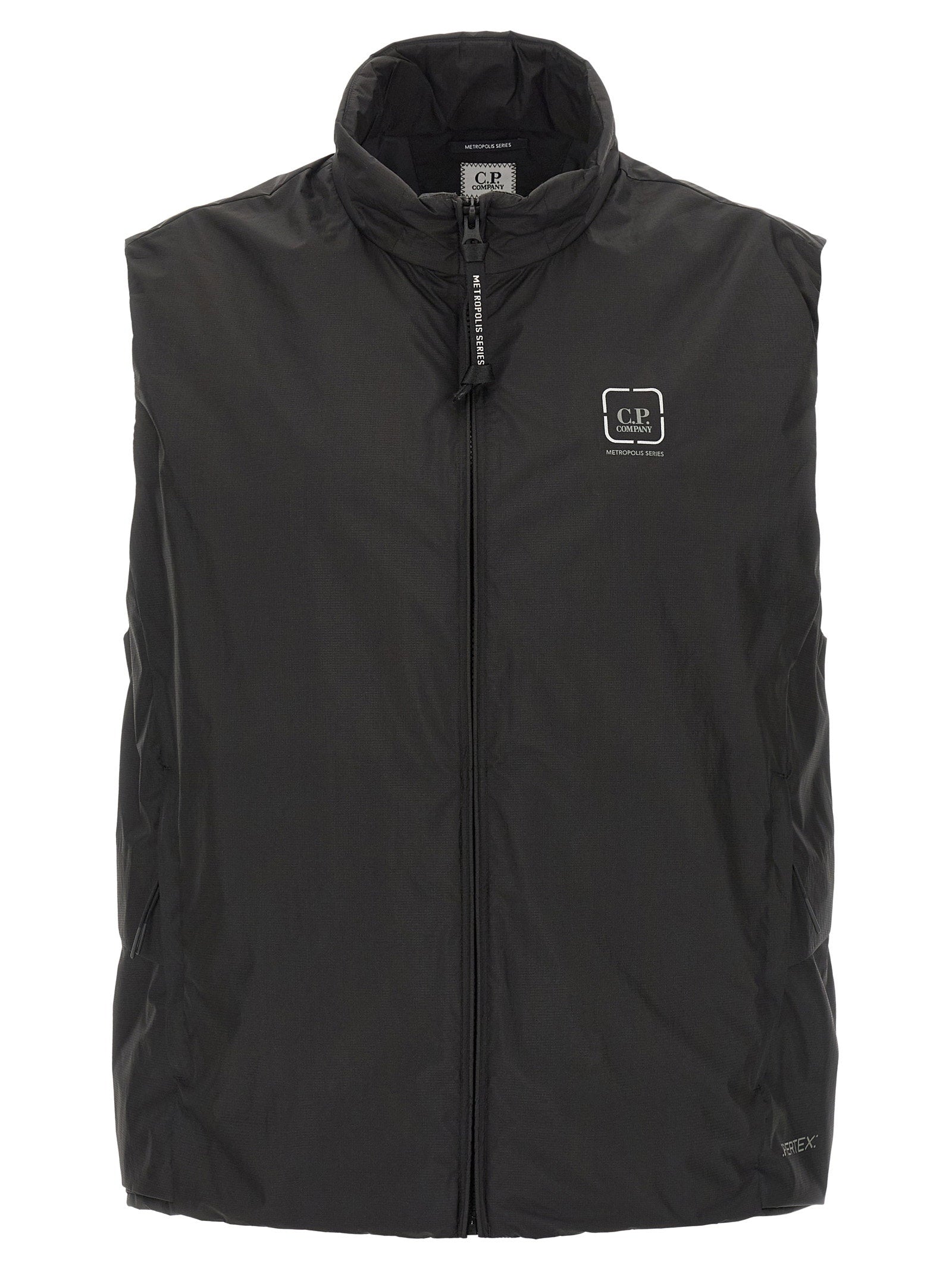 C.P. Company Metropolis Pertex Gilet Zwart Vests C.p. Company
