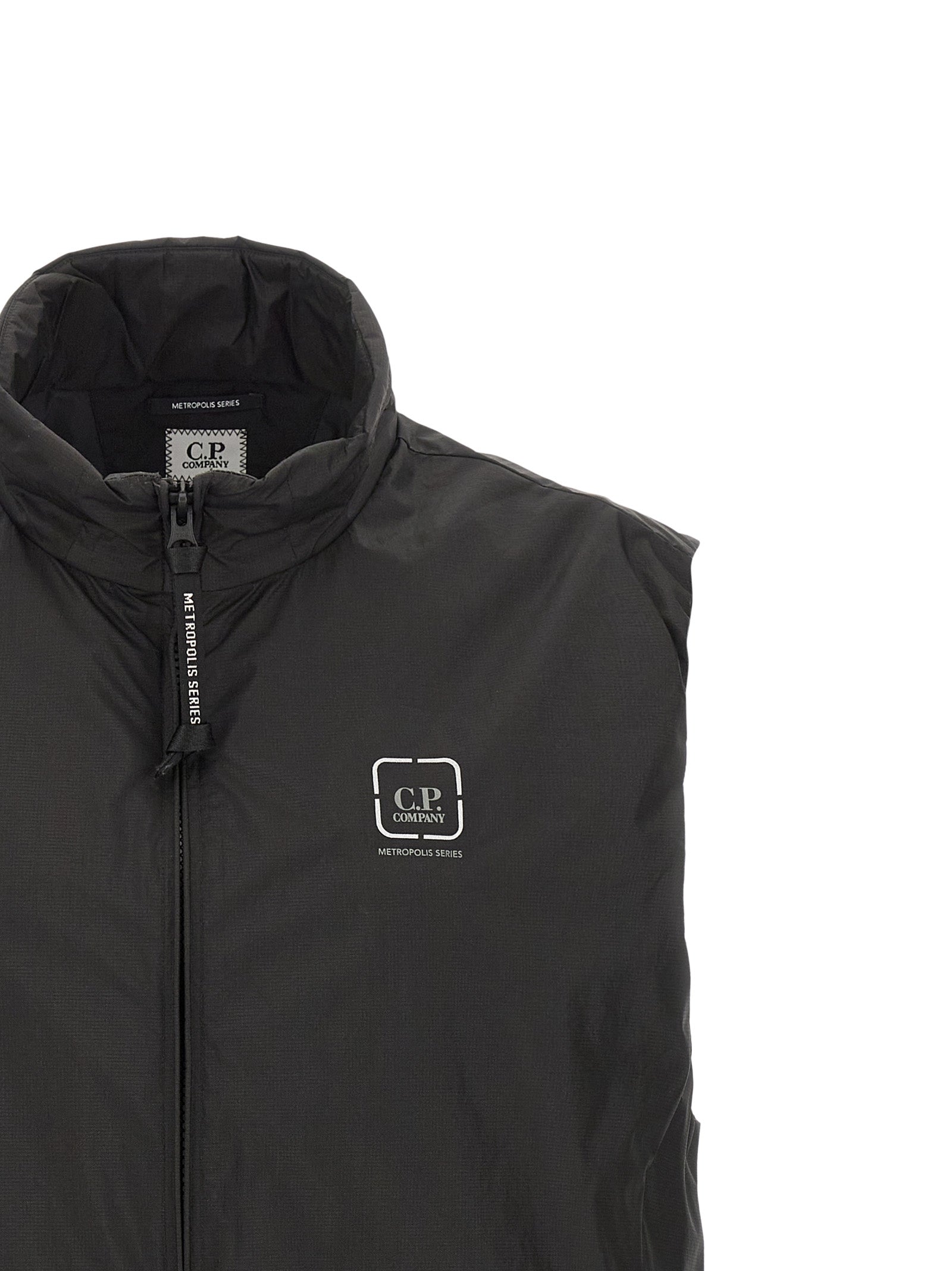 C.P. Company Metropolis Series Pertex® Gilet Black-thumbmail-3