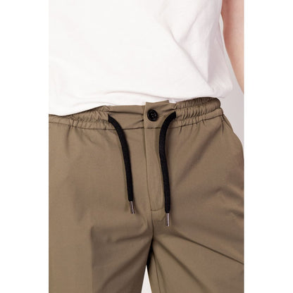 Suns Green Nylon Bermuda