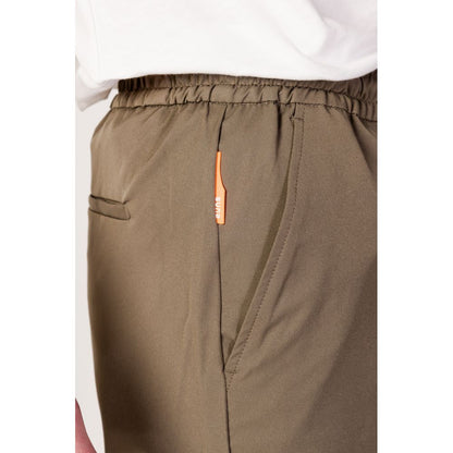Suns Green Nylon Bermuda