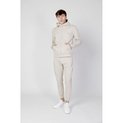 U.S. POLO ASSN. Beige Cotton Hoody
