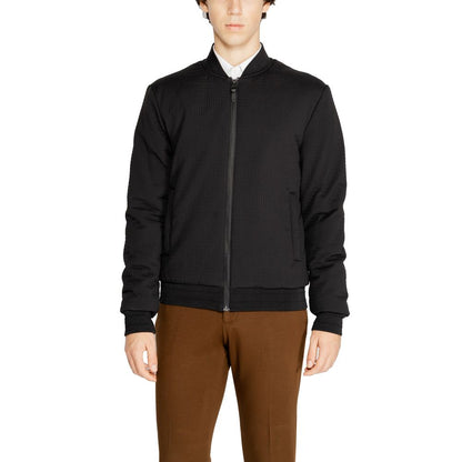 Antony Morato Black Polyester Jackets & Coat