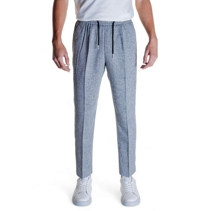 Antony Morato Black Linen Pant