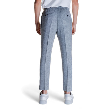 Antony Morato Black Linen Pant
