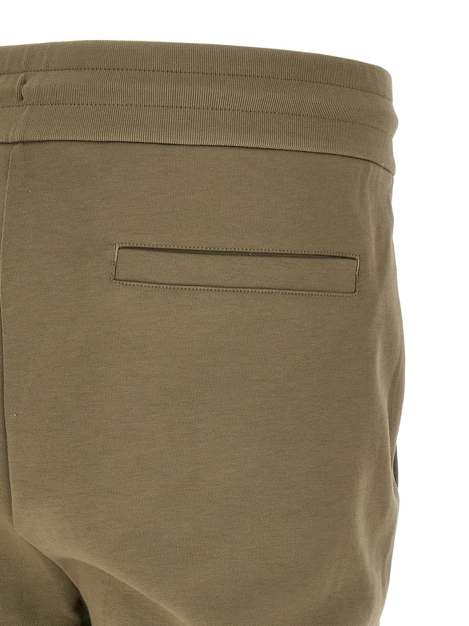 Hugo Boss C-Locsin 01 Sweat Joggingbroek met Logo Patch Kaki-thumbmail-4